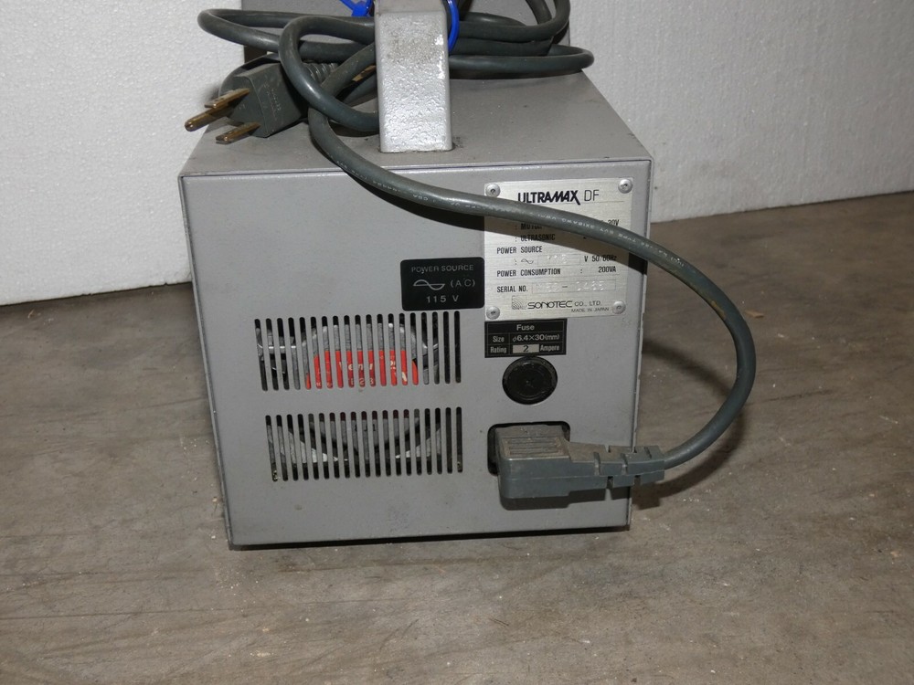 Ultramax DF Gesswein Output Indicator Sonotec