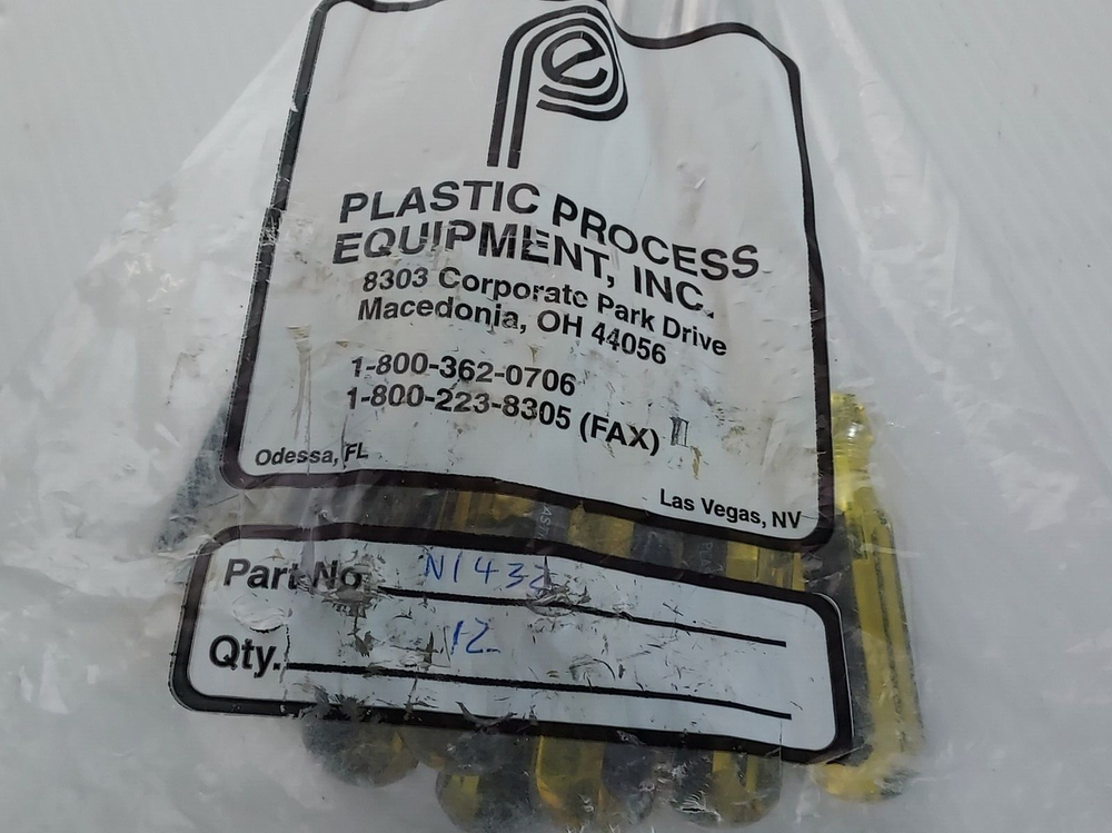 Plastic Processing Equipment N1432 PRESS TOOLS 1/4" D X 38" L, Aluminum Pkg. 12)