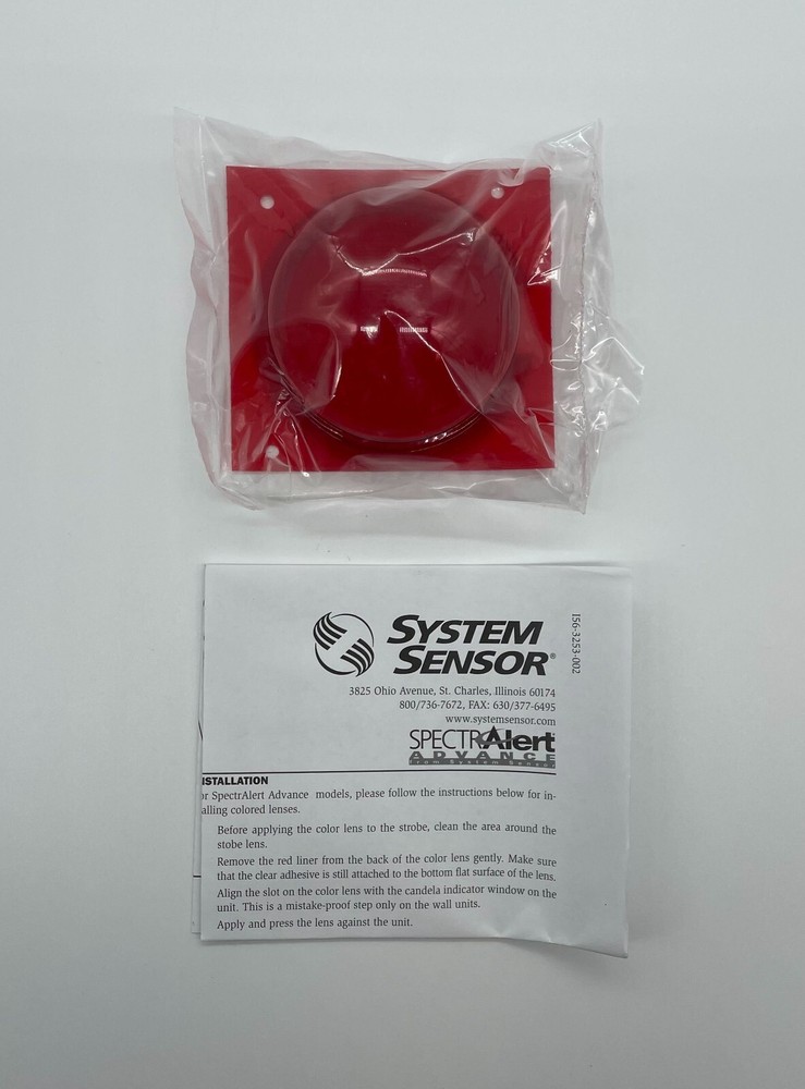 System Sensor LENS-RC - Same Day Shipping (SEALED)