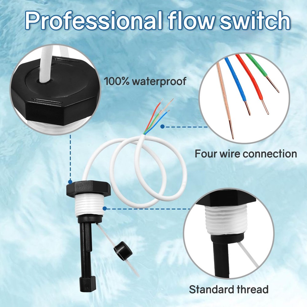 Flow Switch for Intellichlor Ic40, 520736 Intellichlor Flow Sensor Switch Kit...