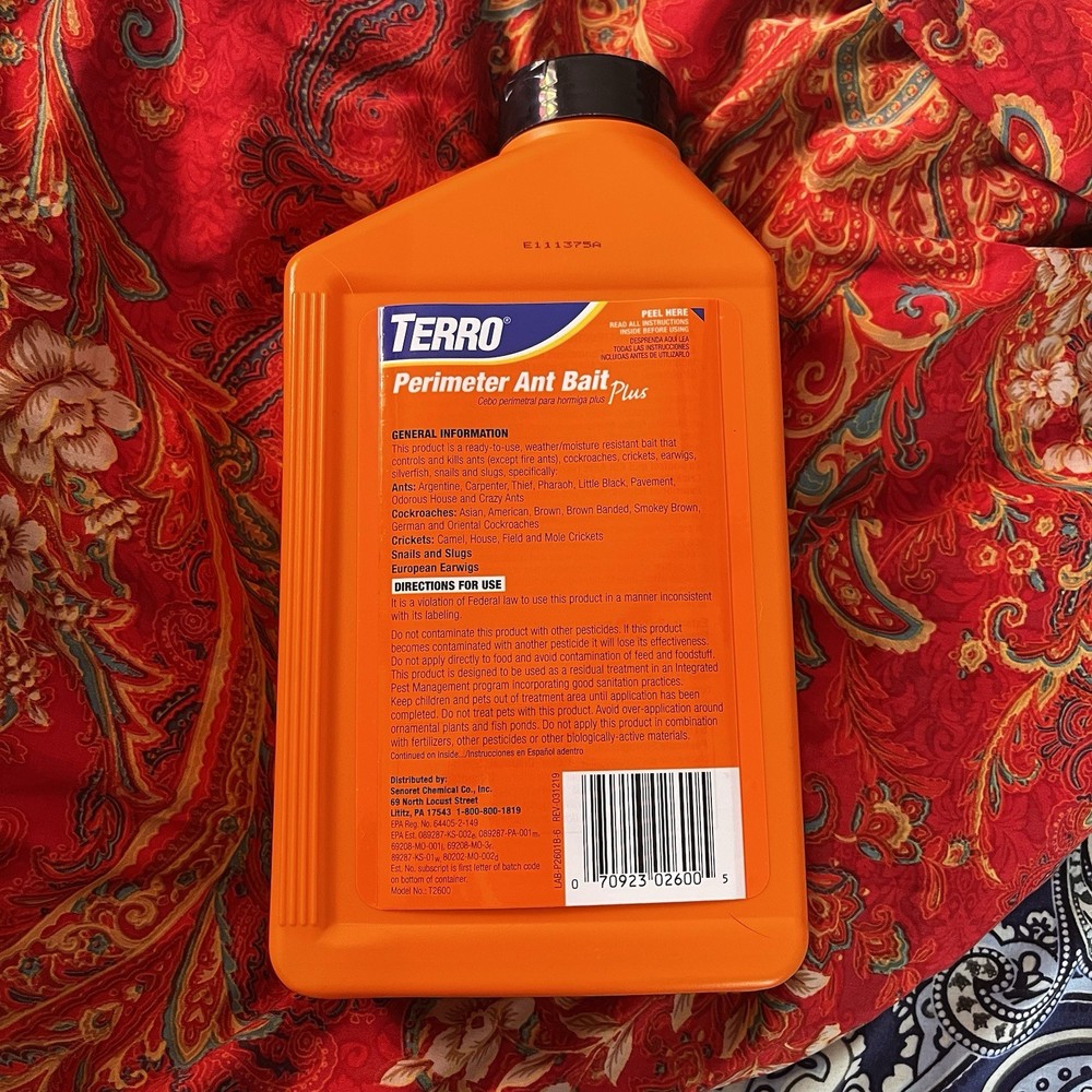 Terro T2600 Perimeter Ant Bait Plus Multi Purpose Insect Control Granules 2 Lbs.