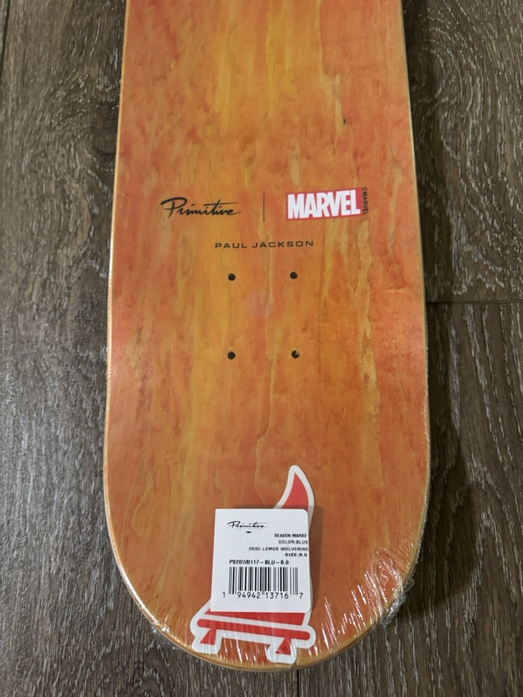 Primitive X Marvel Wolverine Tiago Lemos Deck