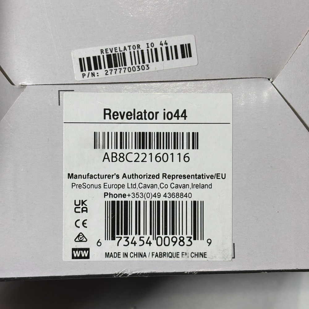 PreSonus Revelator io44 USB-C Audio Interface