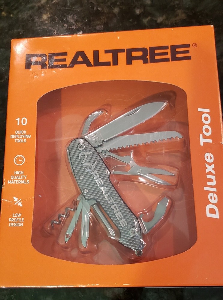 REALTREE DELUXE Deploying TOOL -10 Handyman-like tools  NWT