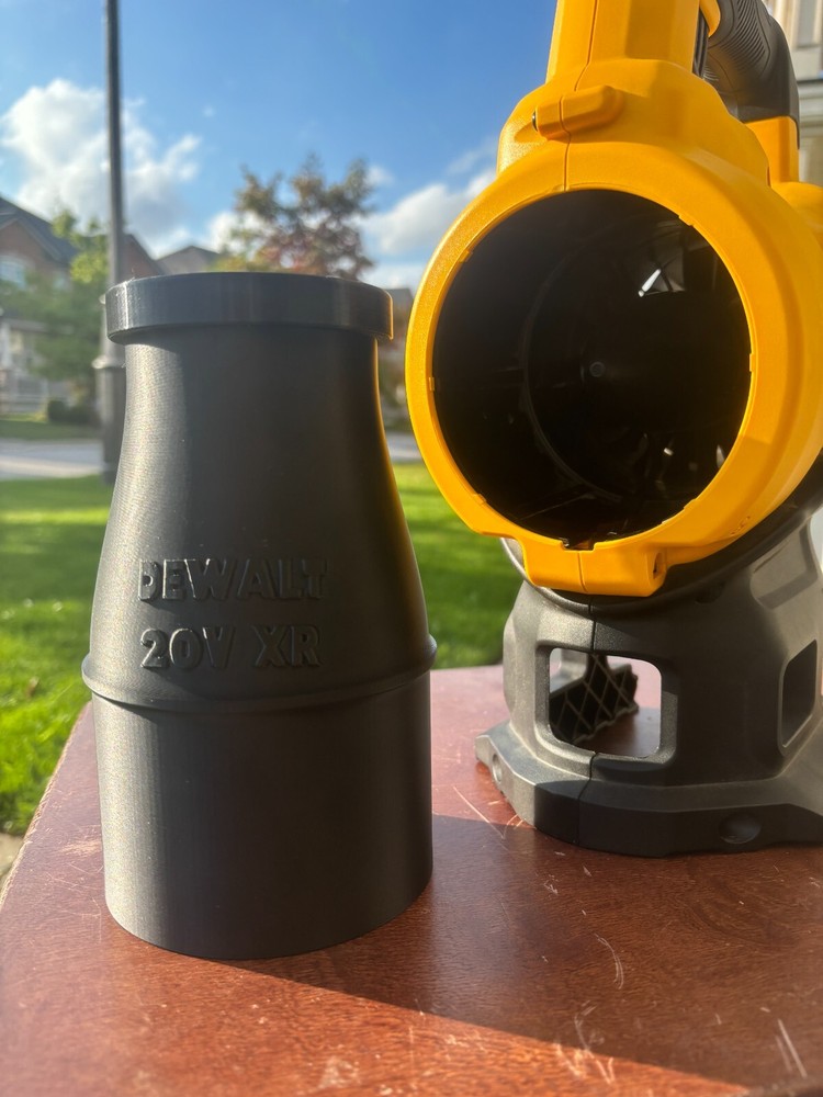 Compact Short Nozzle For DeWalt 20V DCBL722 Leaf Blower