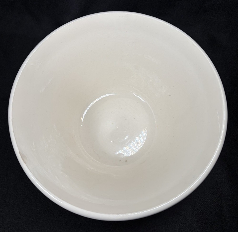 Vintage Ceramic 1 Qt Pudding Basin 7.25” Christmas Pudding Mold British Made