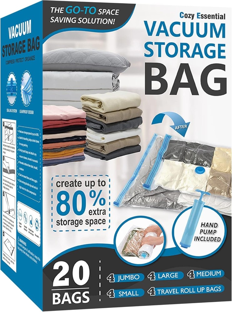 20 Cozy Essential Vacuum Storage Bags