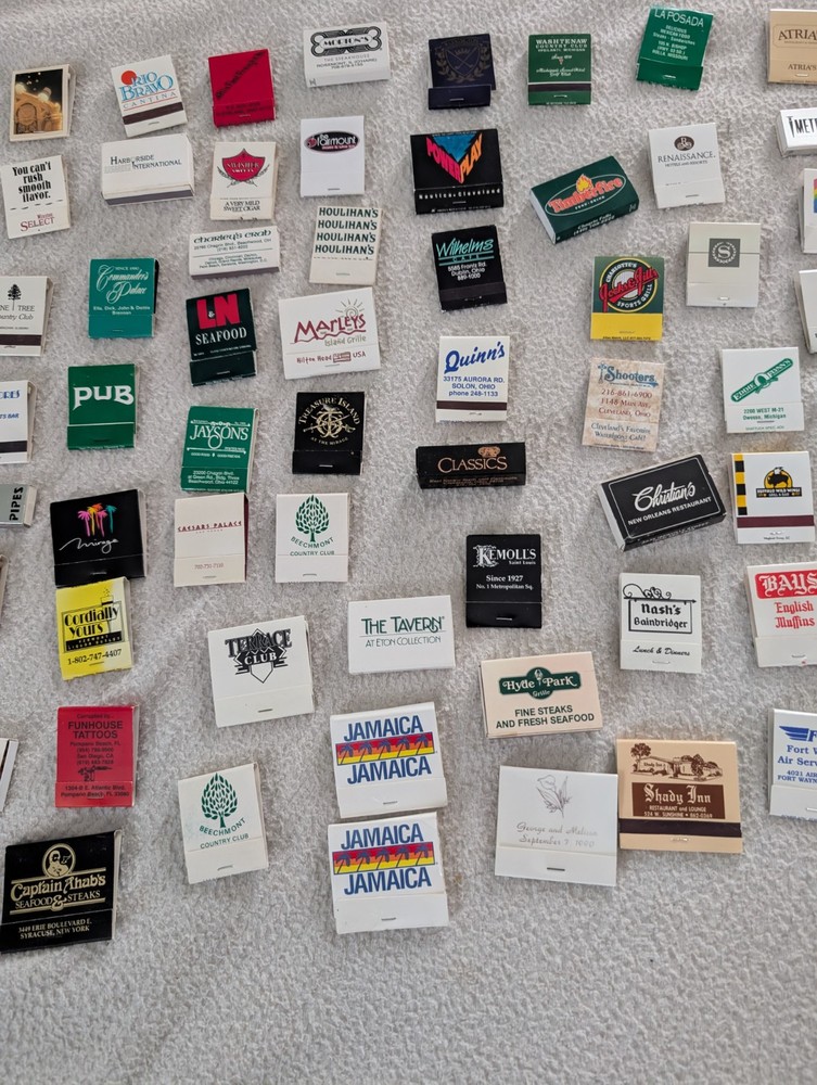 Matchbook Collection 300-400 pieces