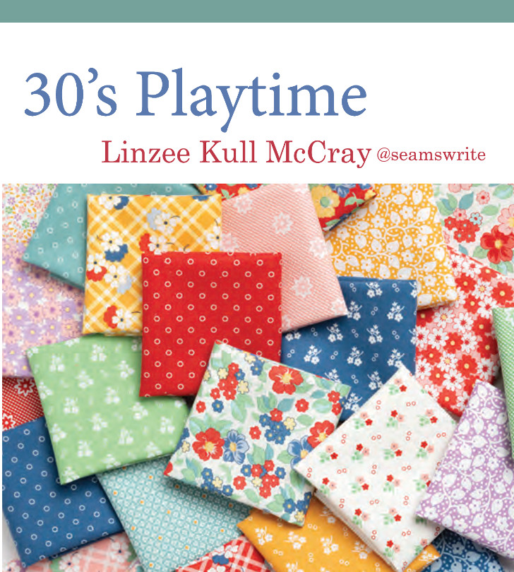 30's Playtime Moda Mini-Charm Pack Linzee McCray