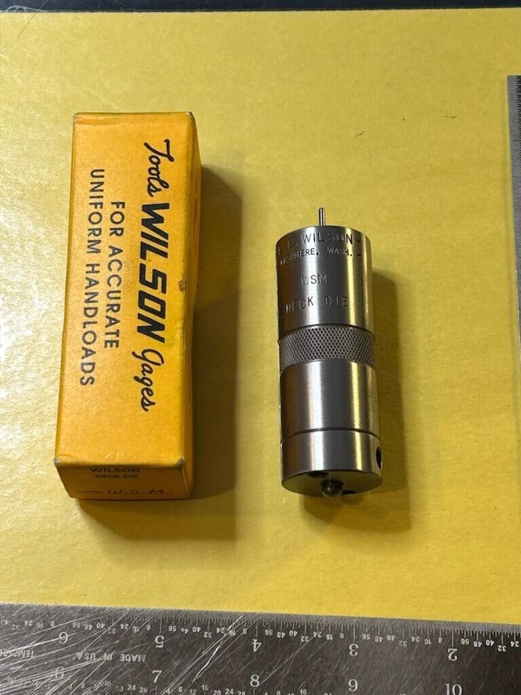 L.E. Wilson W.S.M. Neck Size Die