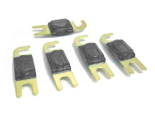 5 PACK MINI ANL Fuses 150 AMP Black