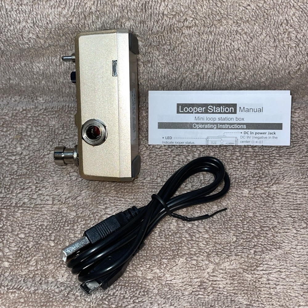 Rowin / Nano Loop Station Effect Pedal with Reverse and 1/2 Speed Function