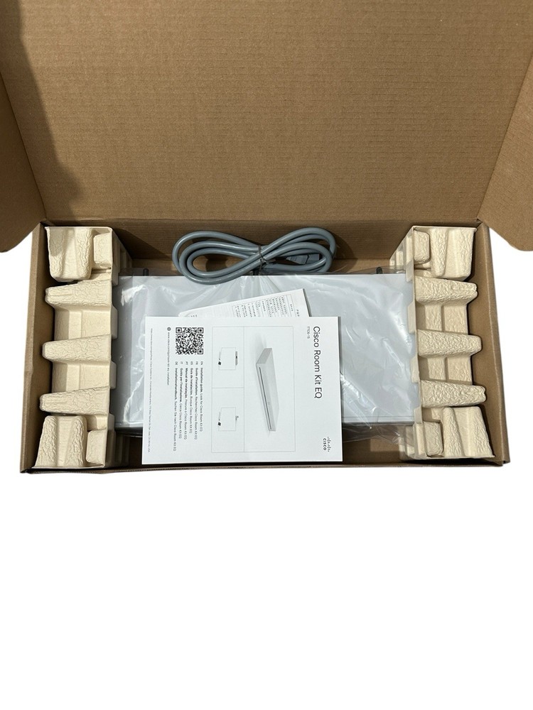 Cisco CS-KIT-EQ-K9+ Webex Room Kit EQ Codec TTC6-15 Camera New