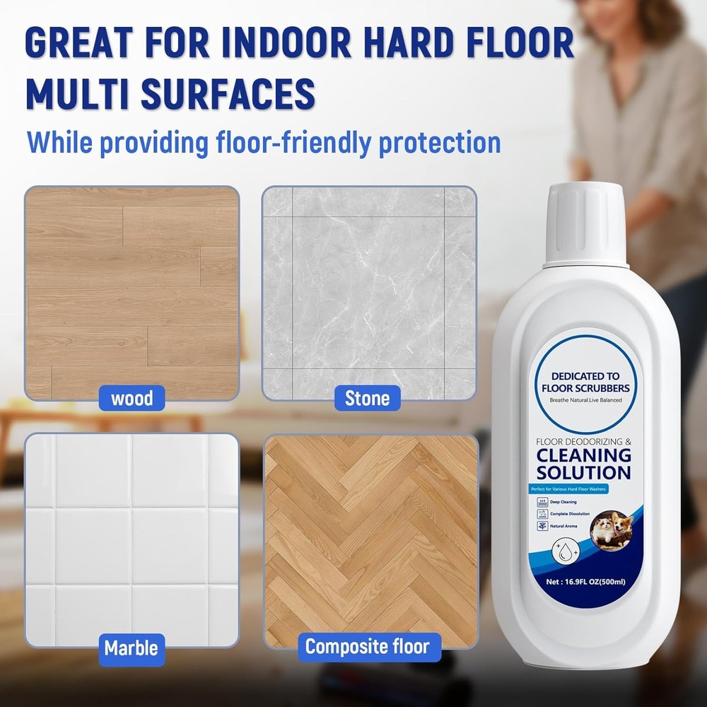 Multi-Surface Floor Cleaning Solution Compatible with Tineco iFLOOR 2/3/5 & FLOO