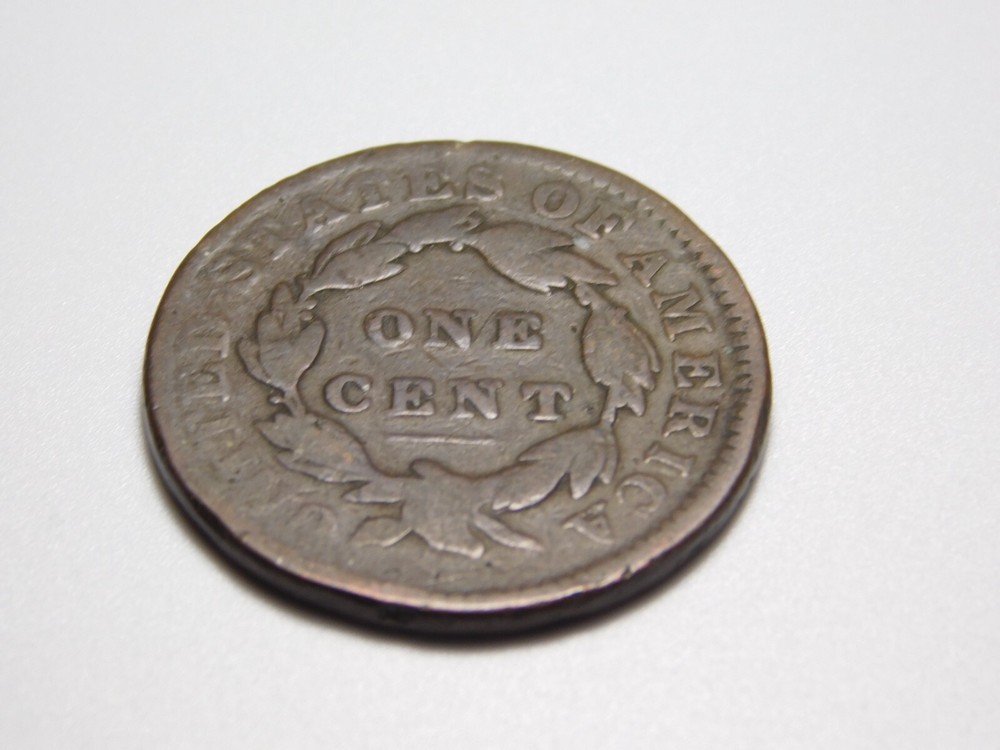 US COINS 1832 CORONET HEAD LARGE CENT