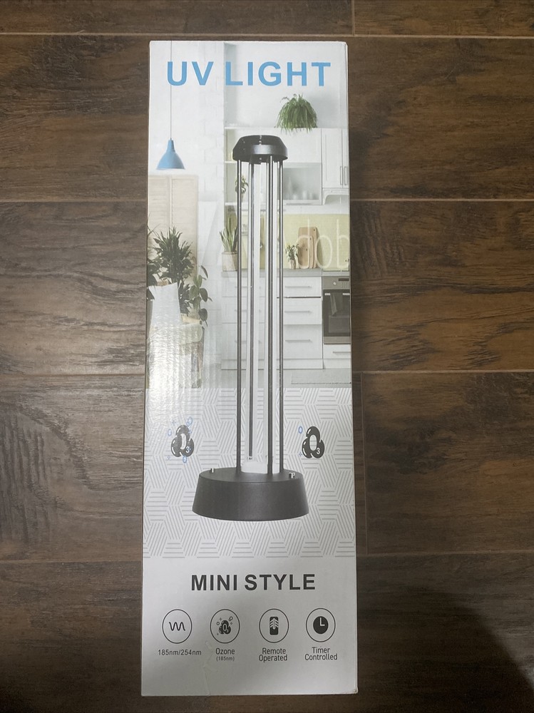 Hideno Table lamp with Base 38W, Desk lamp with 15s Delay Time Remote Controller