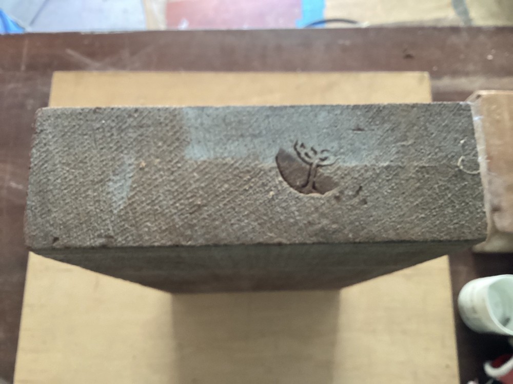 carving block Magohany