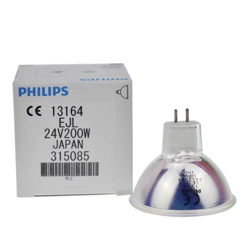 PHILIPS 13164 EJL 24V200W GX5.3 Microscope Halogen light Projector Lamp