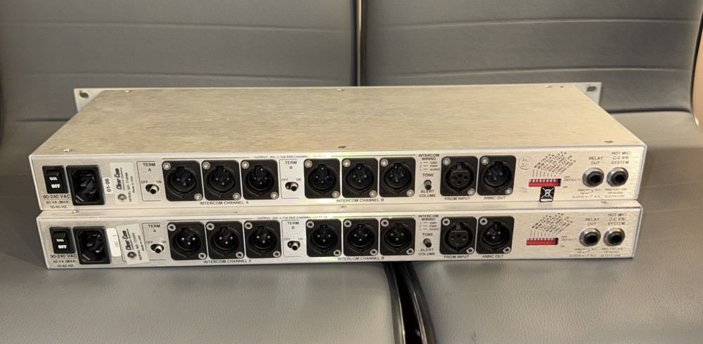 Clear-com PL Pro MS-232 Main Station 2 Channel Intercom, (1) Unit