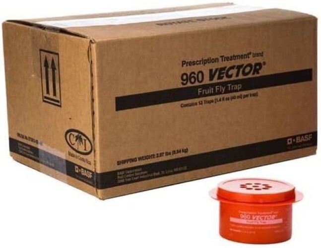 Vector 960 Fruit Fly trap - 12 traps