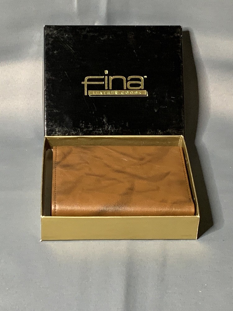 Fina Leather Goods Trifold Wallet