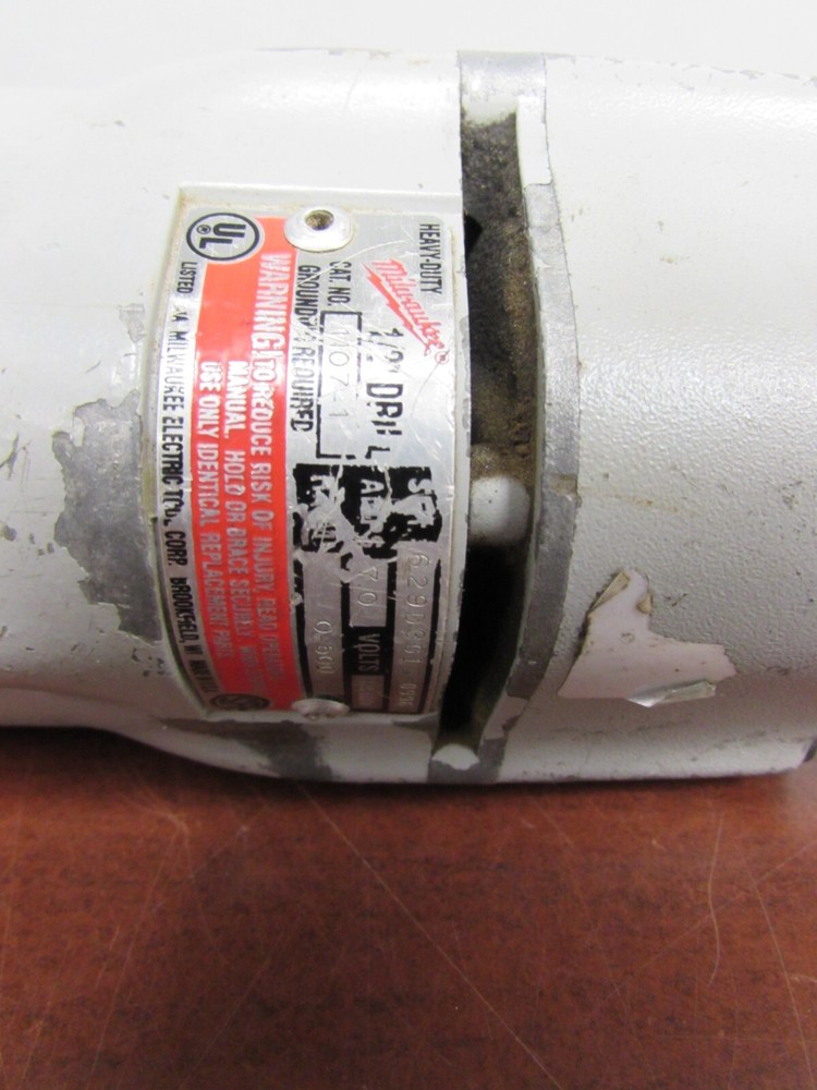 MILWAUKEE 1107-1 1/2" DRILL *TOOL ONLY* (21C)