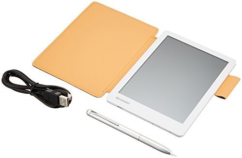 Sharp electronic notebook electronic Memo Pad White