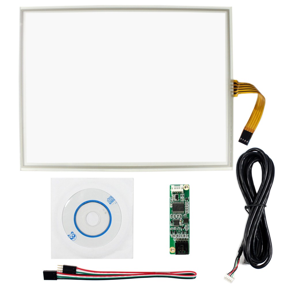 10.4" 4 Wire Touch Panel+USB Controller card for 10.4" 800x600 LCD Screen