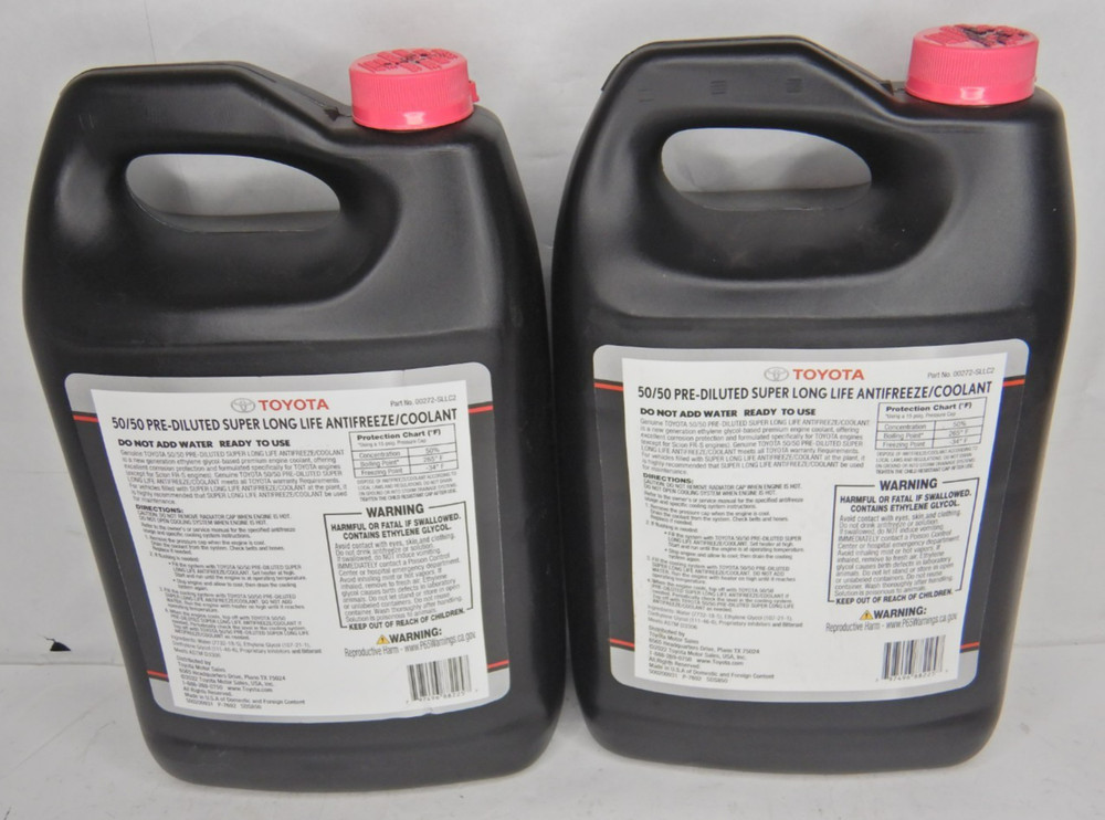 2 Genuine OEM 00272 SLLC2 Engine Coolant / Antifreeze