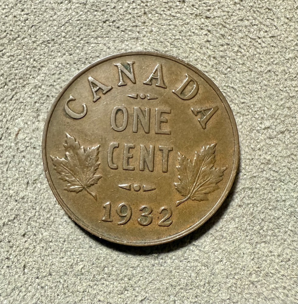 1932 Canada Small Cent