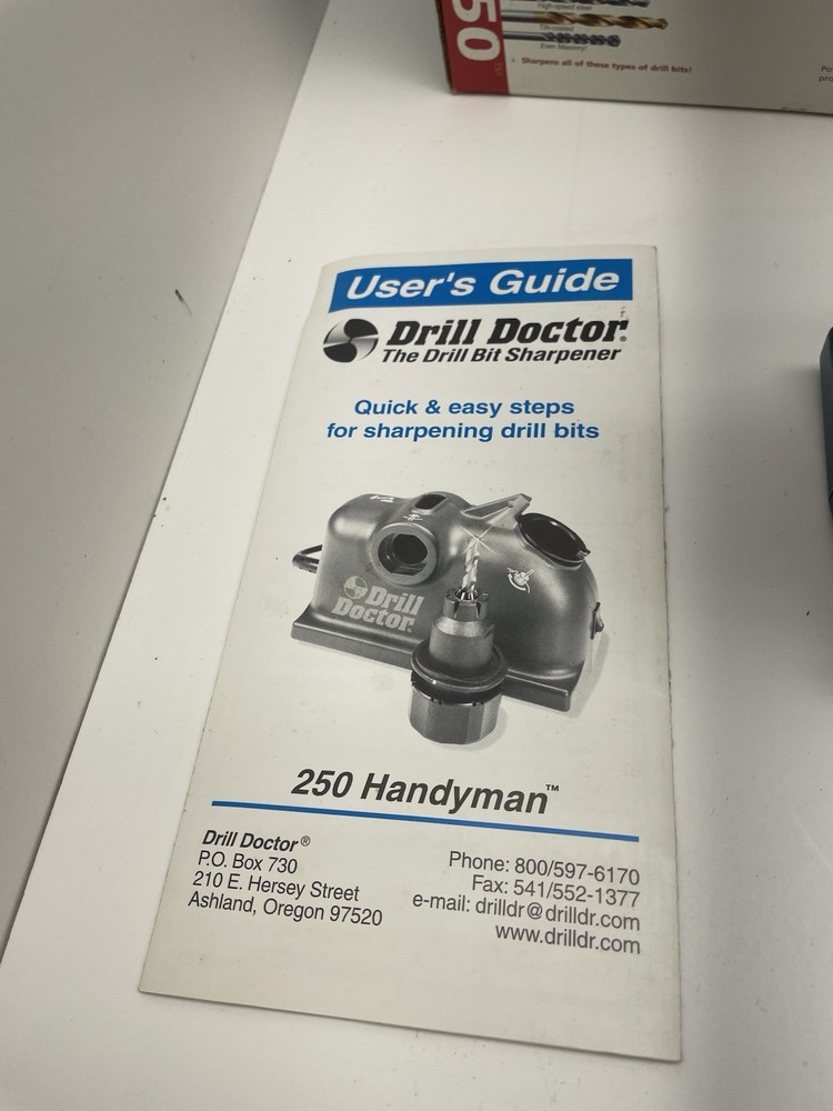 Drill Doctor The Drill Bit Sharpener - 250 Handyman
