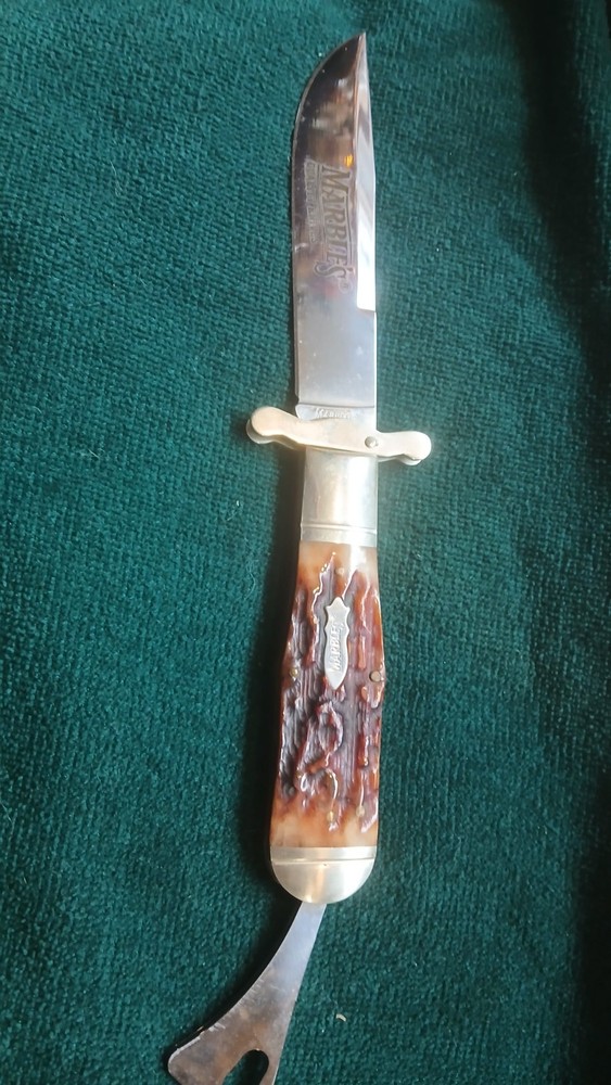 LARGE MARBLES HUNTER KNIFE