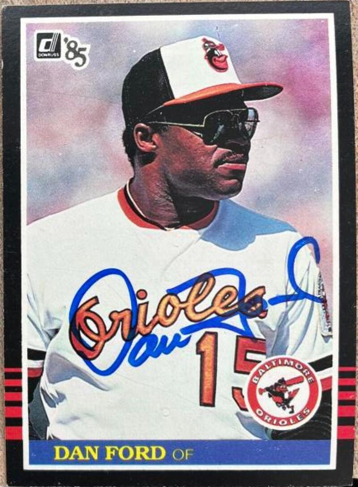 Dan Ford Autographed 1985 Donruss #489