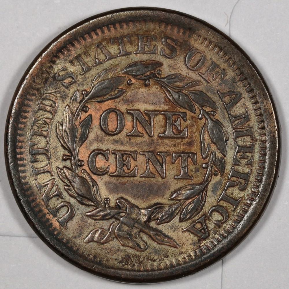 1855 Large Cent. AU. 196377