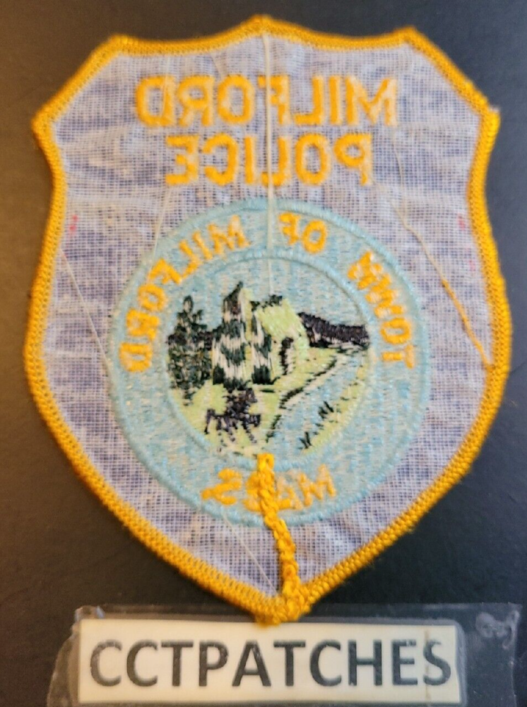 MELFORD, MASSACHUSETTS POLICE SHOULDER PATCH MA