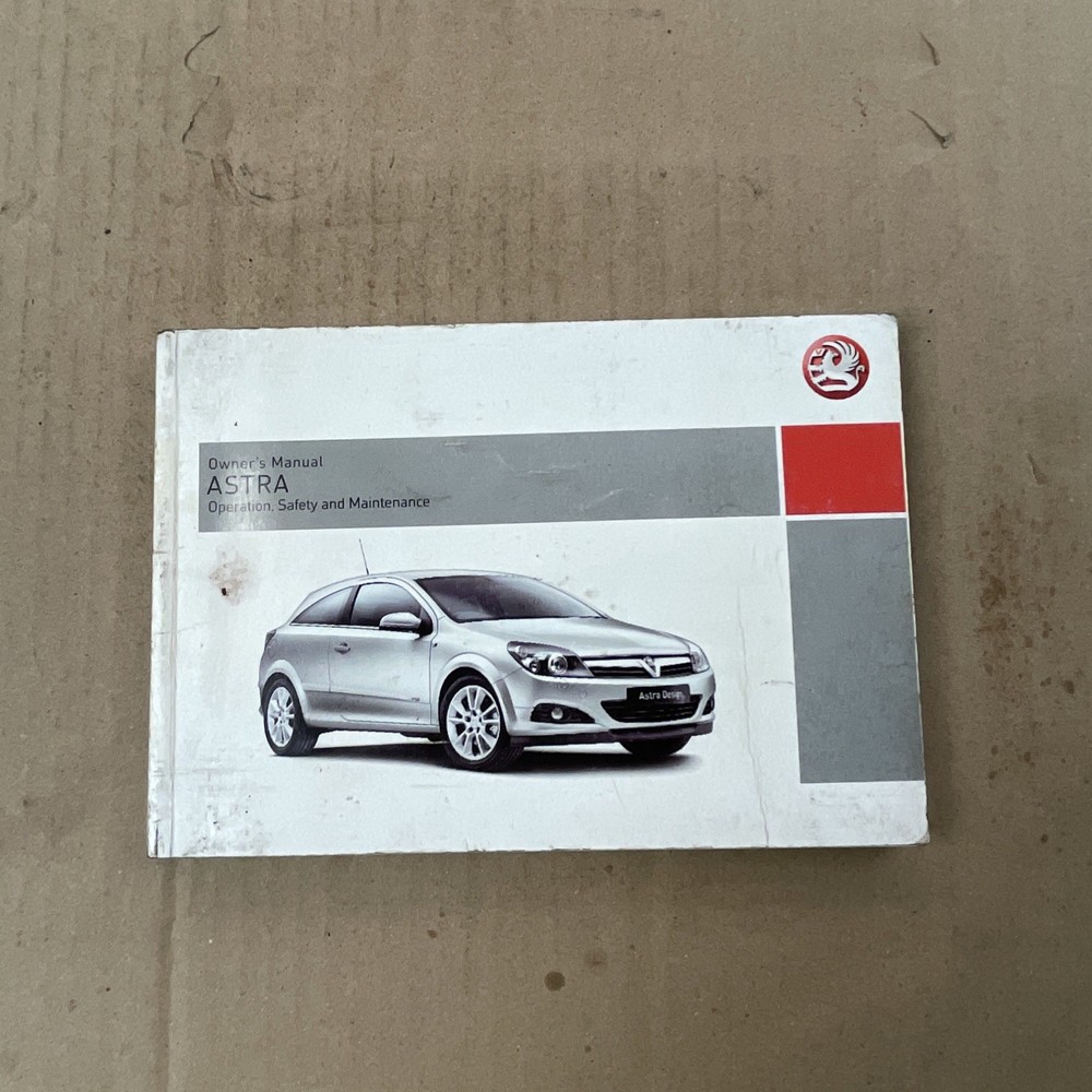Vauxhall Astra Owners Manual