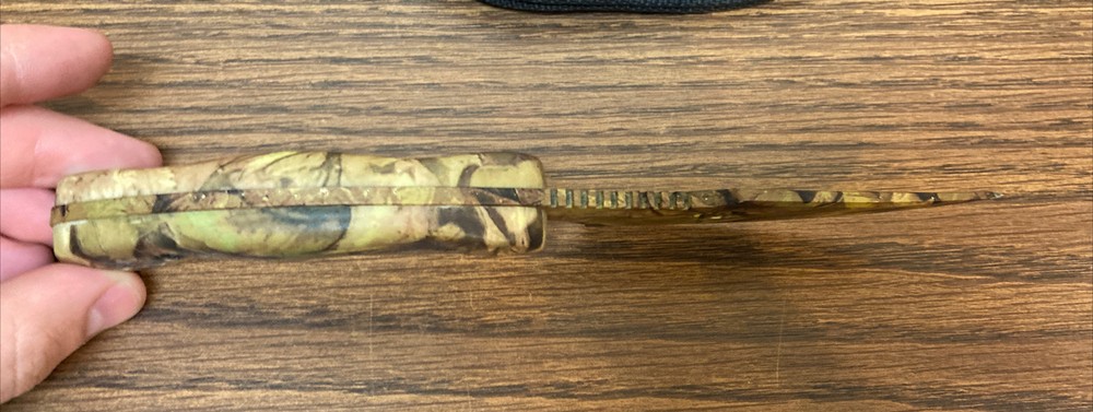 Elk Ridge Fixed Blade Camo Hunting Knife