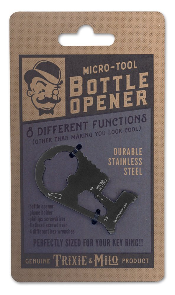 Micro Bottle Opener and Multi-Tool by Trixie & Milo