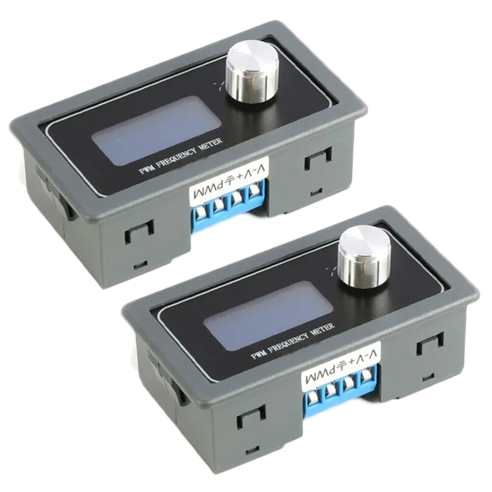 2PCS Adjustable Signal Generator PWM Pulse Frequency Duty Cycle Square Wave