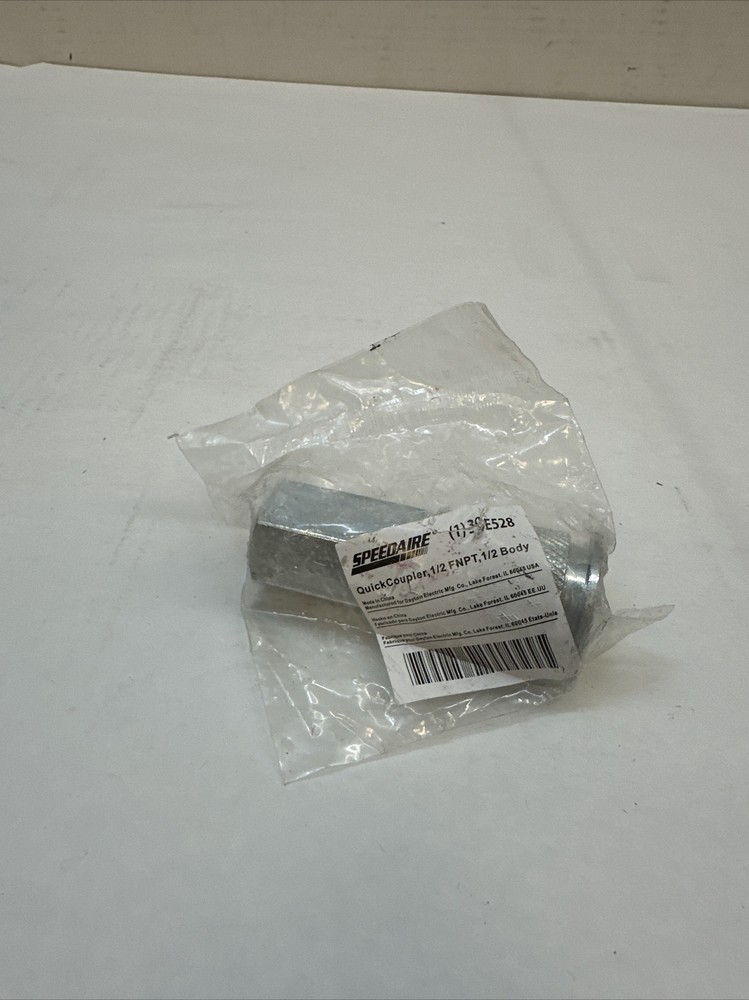 Speedaire Quick Connect Hose Coupling 1/2 in Body 30E528