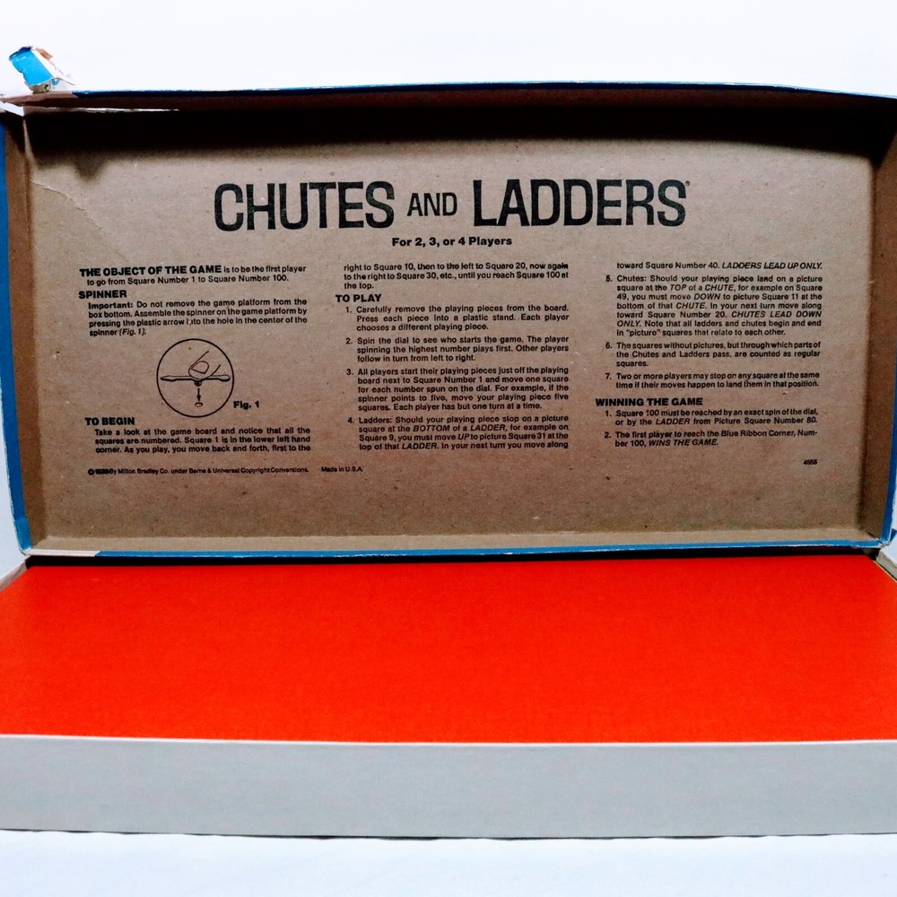 1979 Game Chutes and Ladders