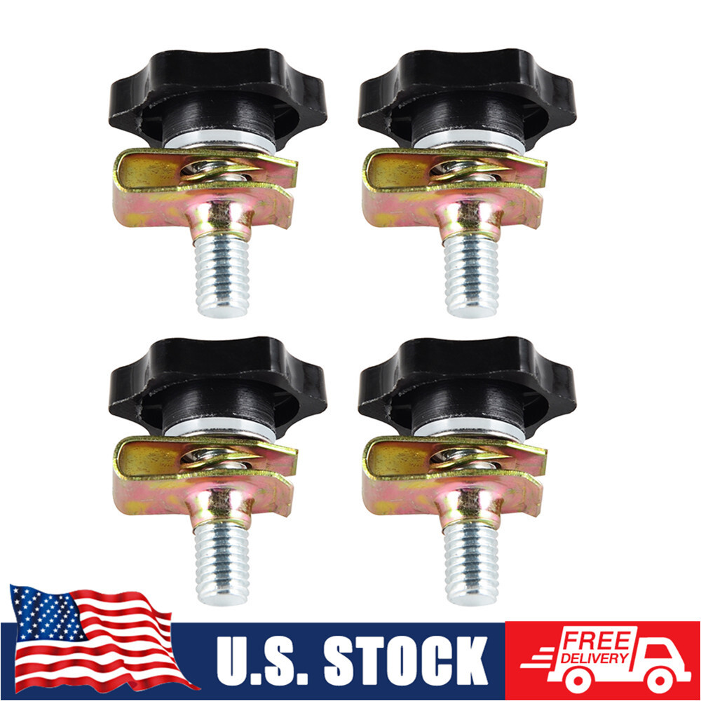 For Harley Touring Saddlebag Locks Mounting Security Theft Deterrent Knobs Bolts