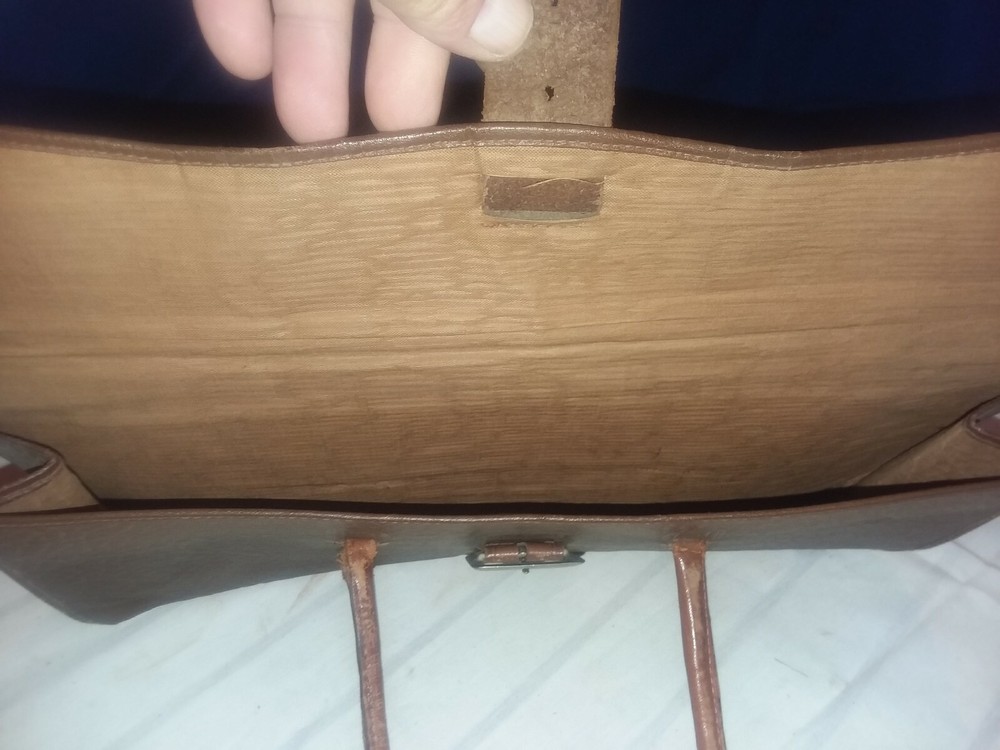 Antique Vinyl/leather Hand Bag