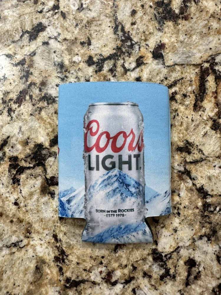 Coors Light Beer Koozie