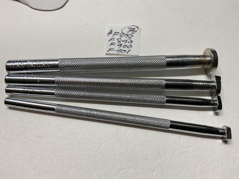 4 Ivan Taiwan, Taiwan Figures Leather Carving Tools (Ref#34)