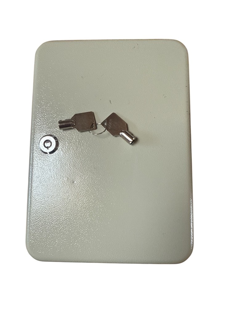 48Key Cabinet Wall Mount Key Storage Lock Box Pre-Owned