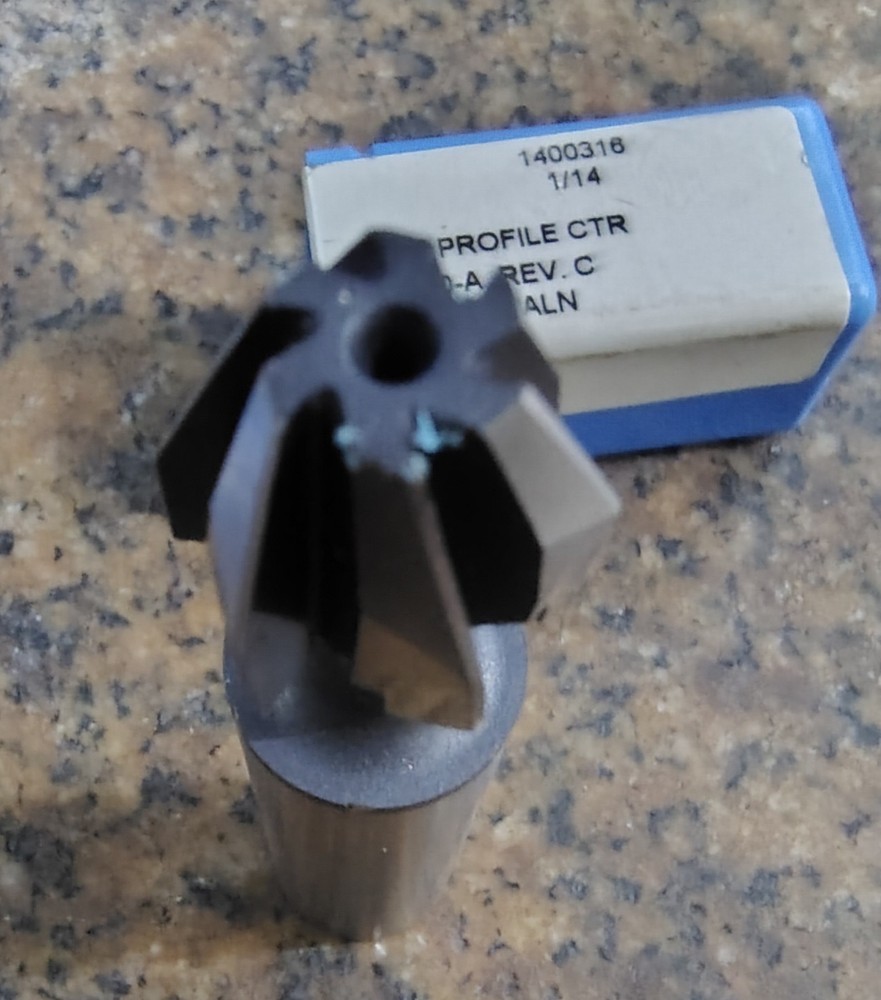 🗽6 FLUTE PROFILE CUTTER