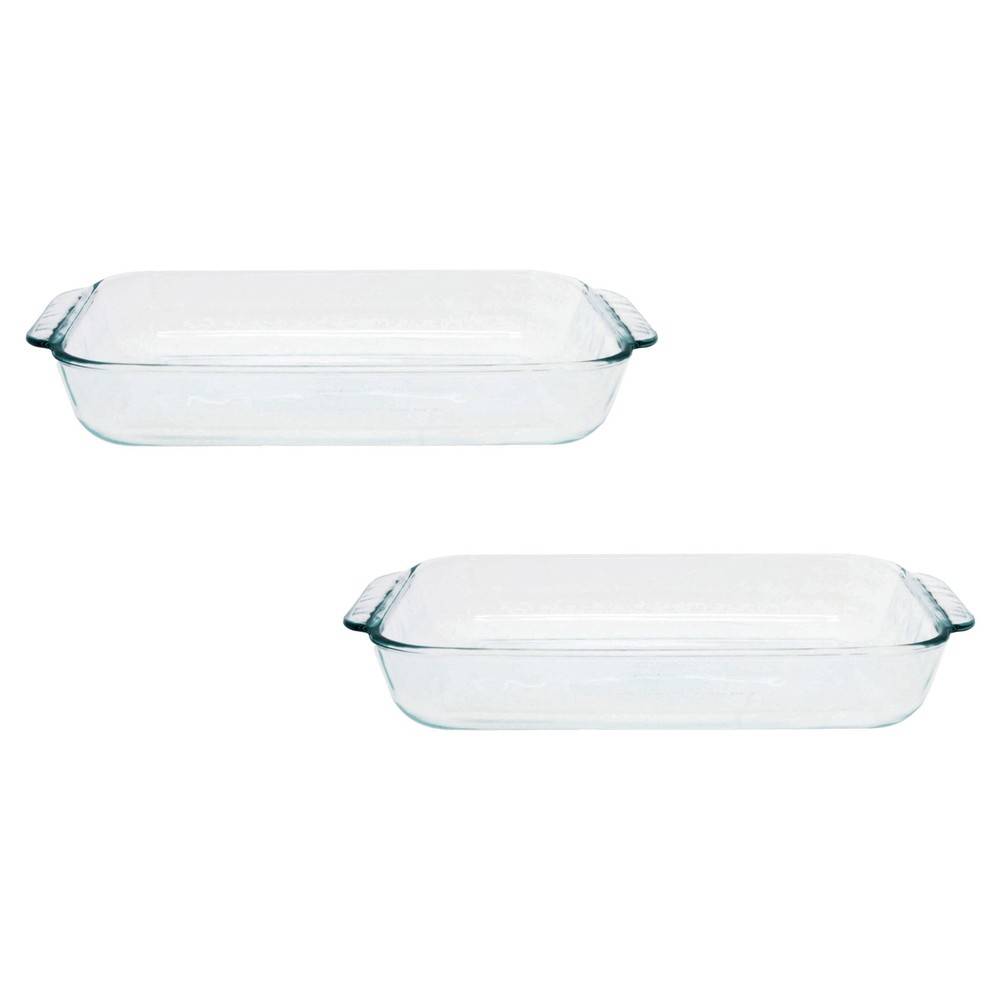 Pyrex 232 2qt Glass Baking Dishes (2-Pack)