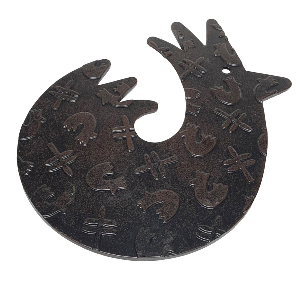 Cast Iron Decorative Chicken Trivet Hot Pad