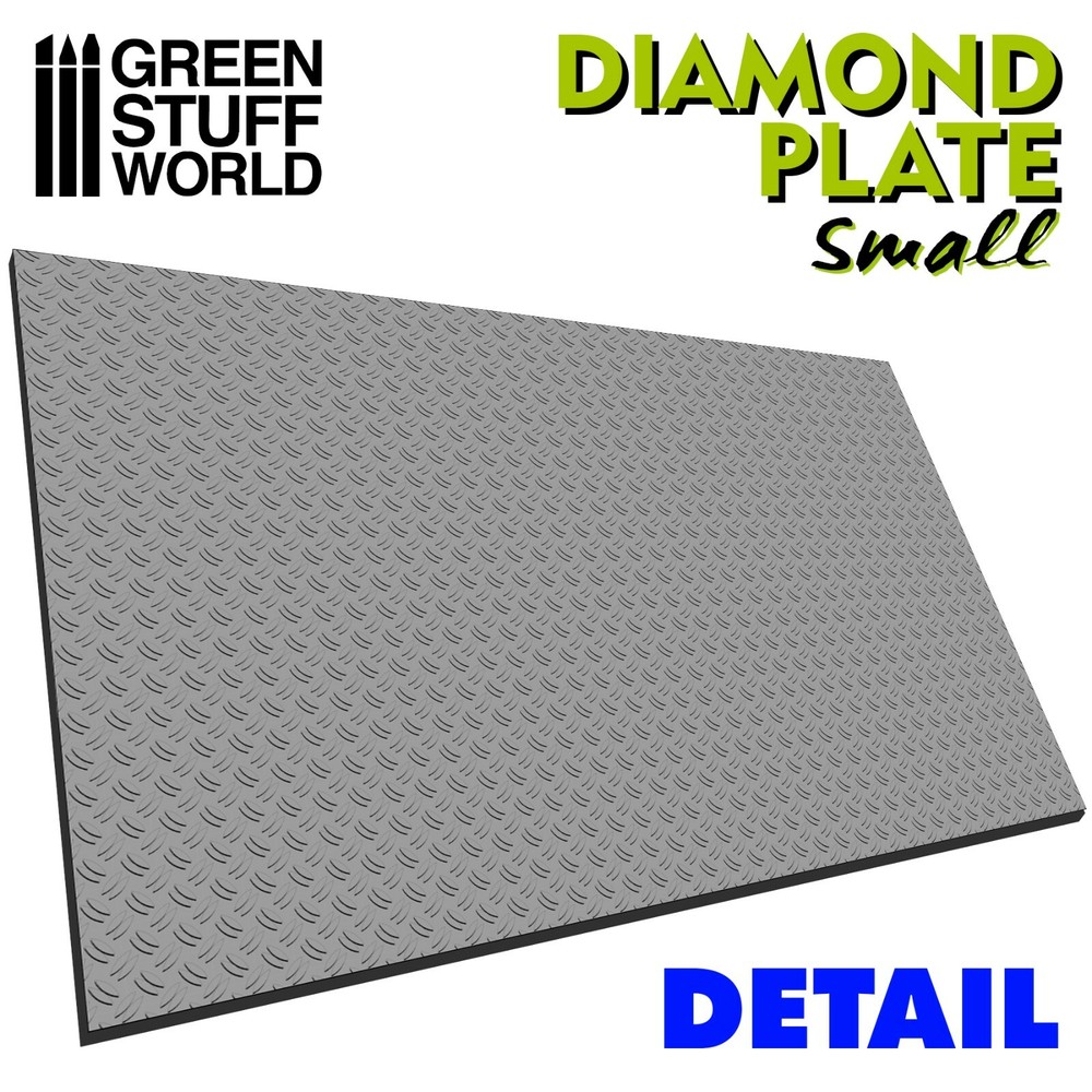 Rolling Pin - Diamond Plate - Small - Infinity, Warhammer bases 40k